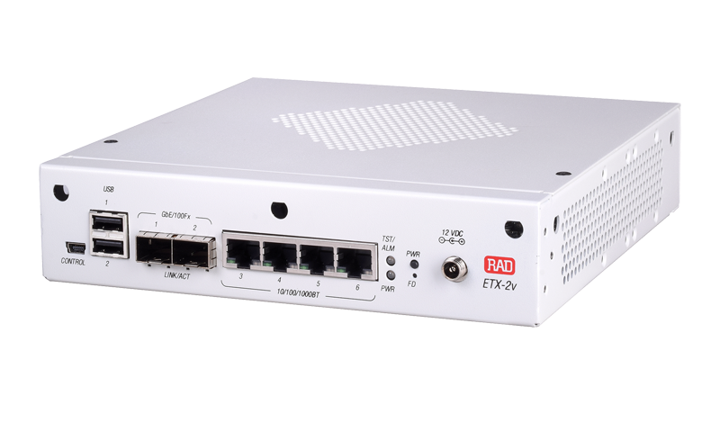 RAD ETX-2v Open vCPE Platform White Box Router"